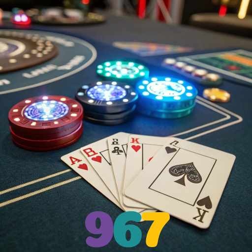 967：Jogue poker, aposte no futebol e ganhe em grandes jogos de cassino!
