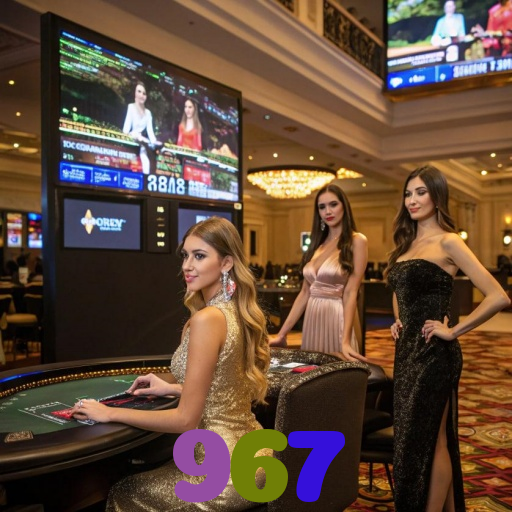 967：Jogue poker, aposte no futebol e ganhe em grandes jogos de cassino!
