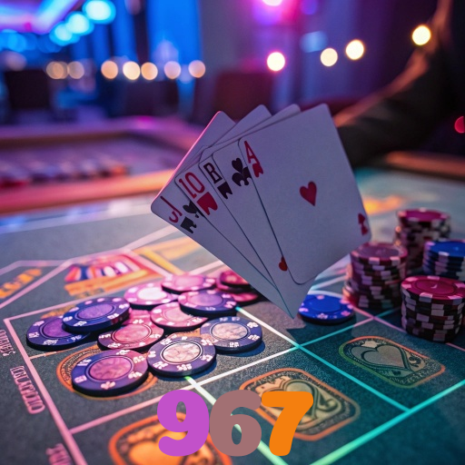 967：Jogue poker, aposte no futebol e ganhe em grandes jogos de cassino!