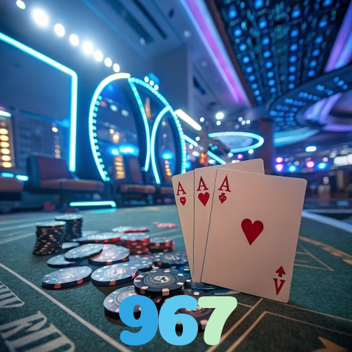 967：Jogue poker, aposte no futebol e ganhe em grandes jogos de cassino!