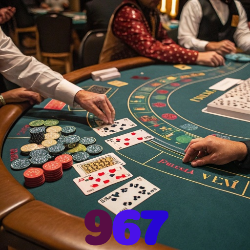 967：Jogue poker, aposte no futebol e ganhe em grandes jogos de cassino!