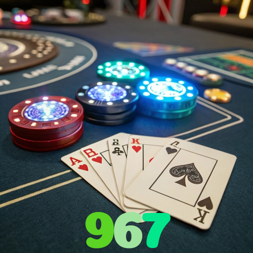 967：Jogue poker, aposte no futebol e ganhe em grandes jogos de cassino!