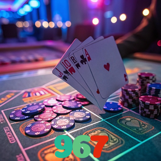 967：Jogue poker, aposte no futebol e ganhe em grandes jogos de cassino!