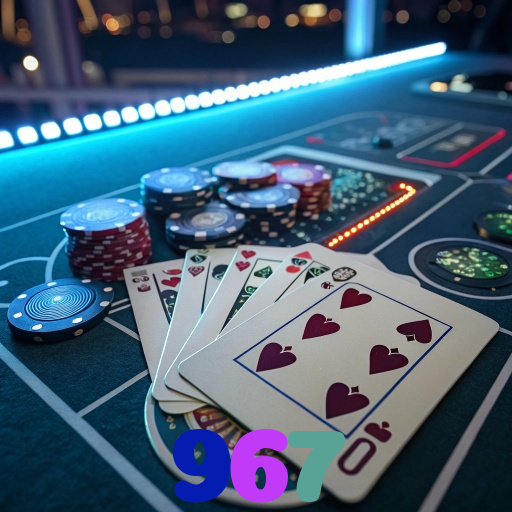 967：Jogue poker, aposte no futebol e ganhe em grandes jogos de cassino!